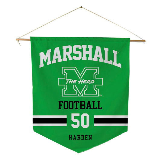 Marshall - NCAA Football : Henry Harden - Pennant - 18" x 21"-0