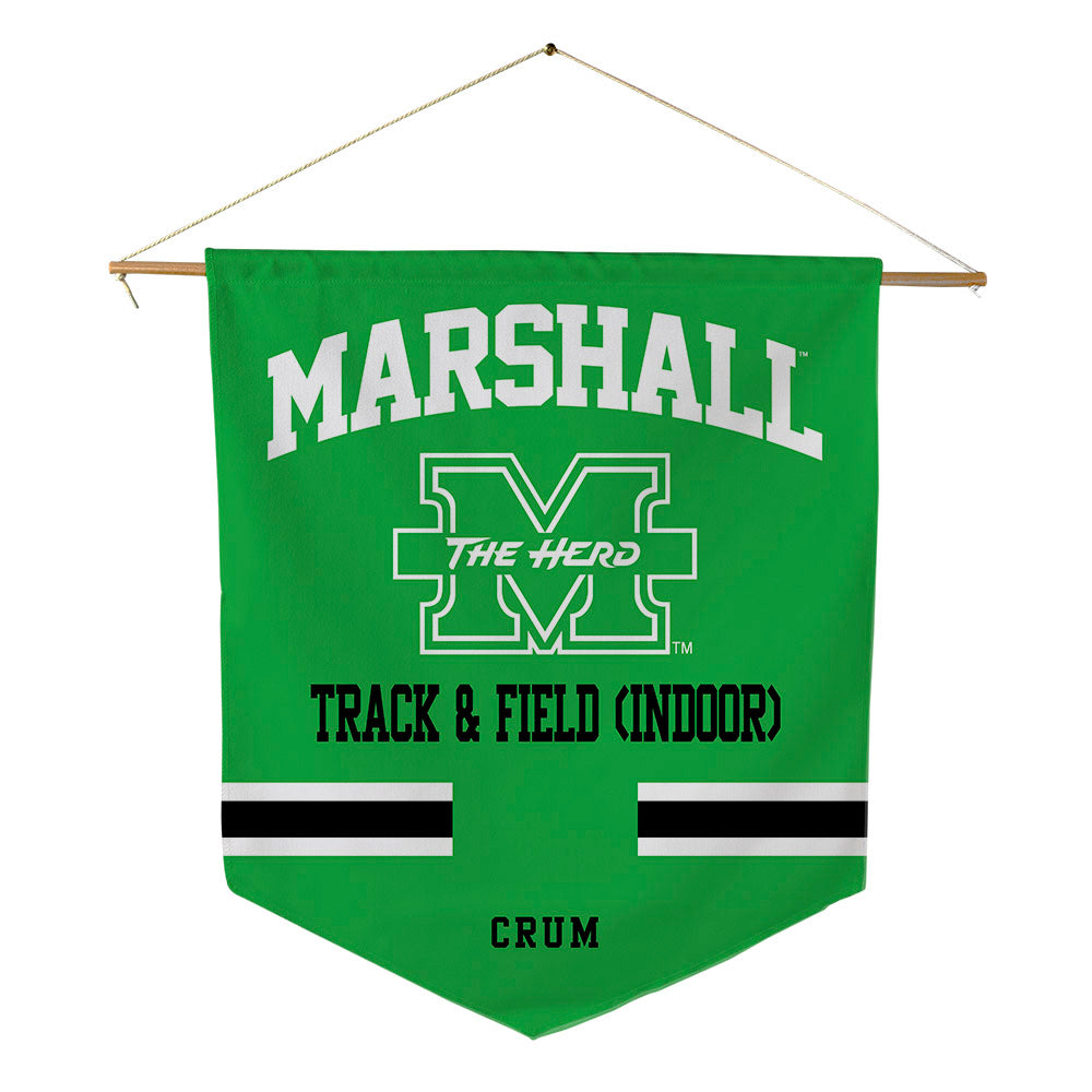 Marshall - NCAA Women's Track & Field : Haleigh Crum - Pennant - 18" x 21"-0