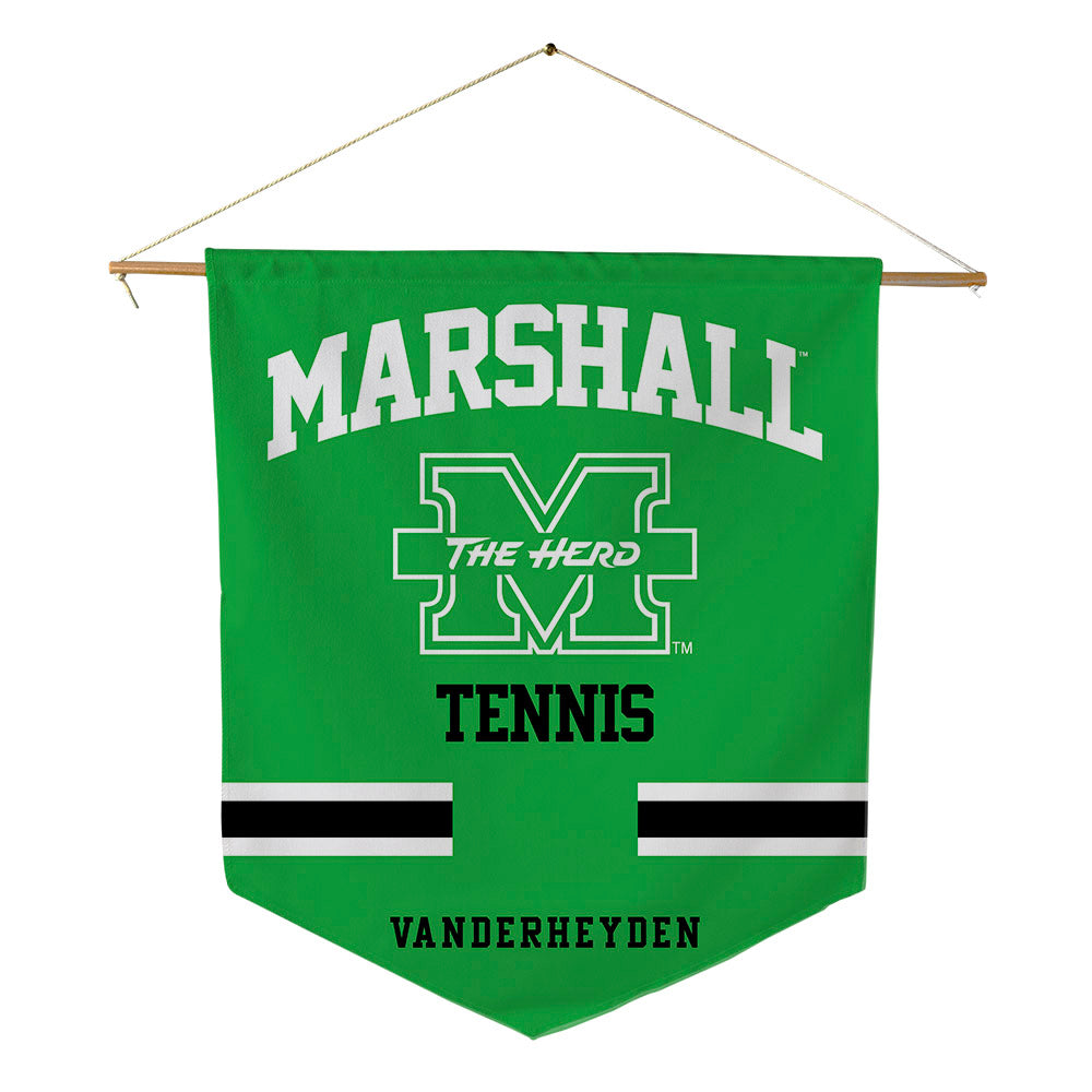 Marshall - NCAA Women's Tennis : emma vanderheyden - Pennant - 18" x 21"-0