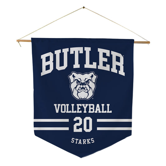 BU - NCAA Women's Volleyball : Torii Starks - Pennant - 18" x 21"-0