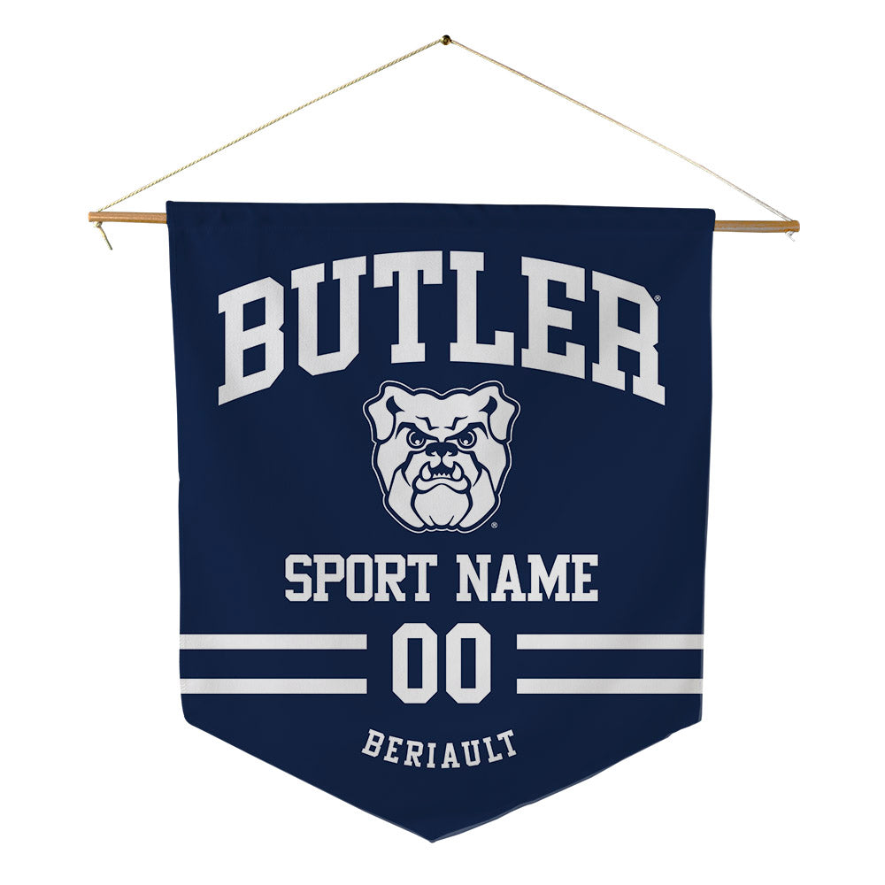 Butler - NCAA Football : Madden Beriault - Pennant - 18" x 21"-0