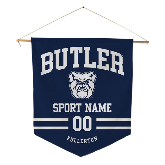 Butler - NCAA Men's Cross Country : Eli Fullerton - Pennant - 18" x 21"-0