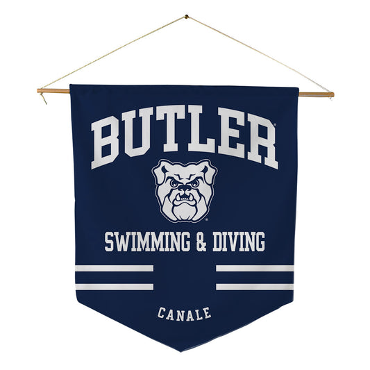Butler - NCAA Women's Swimming & Diving : Ashlyn Canale - Pennant - 18" x 21"-0