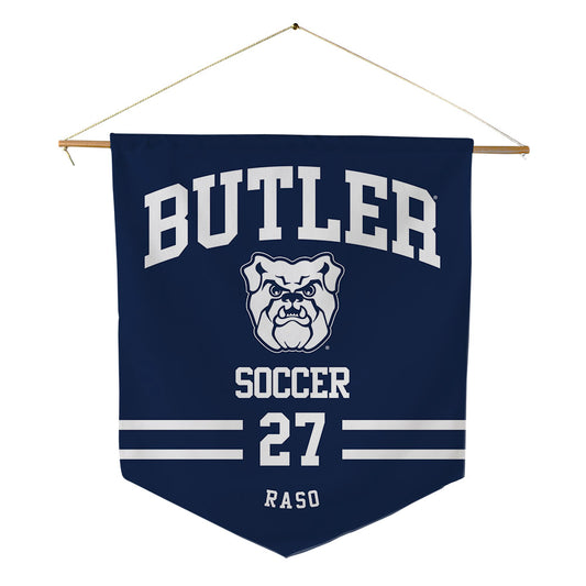 BU - NCAA Men's Soccer : Luca Raso - Pennant - 18" x 21"-0