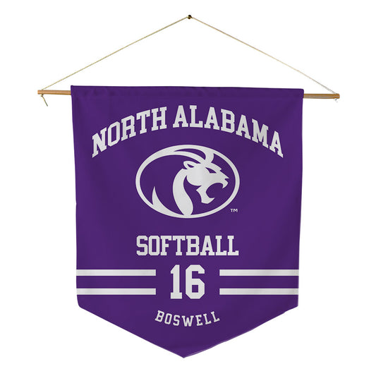 North Alabama - NCAA Softball : Lily Boswell - Pennant - 18" x 21"-0