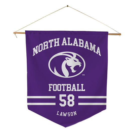 North Alabama - NCAA Football : Drew Lawson - Pennant - 18" x 21"-0