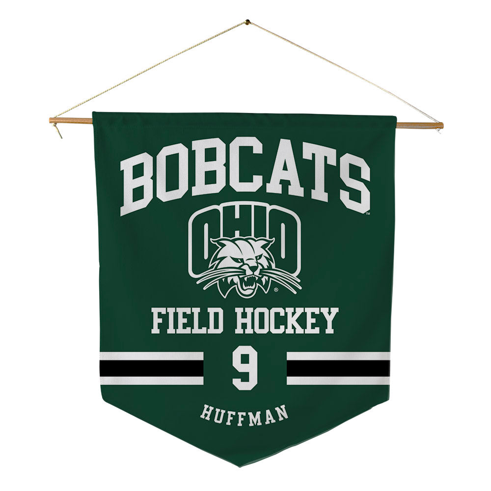 Ohio - NCAA Women's Field Hockey : Mary Huffman - Pennant - 18" x 21"-0