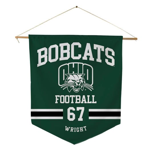 Ohio - NCAA Football : Kameron Wright - Pennant - 18" x 21"-0