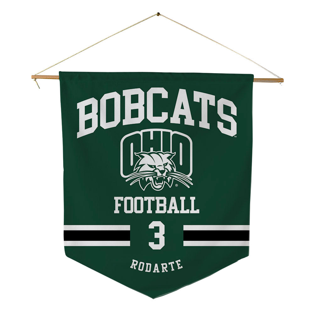 Ohio - NCAA Football : Max Rodarte - Pennant - 18" x 21"-0