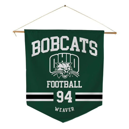 Ohio - NCAA Football : Brandon Weaver - Pennant - 18" x 21"-0