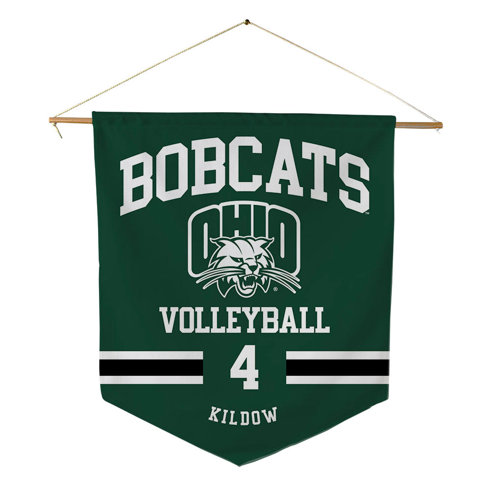 Ohio - NCAA Women's Volleyball : Torre Kildow - Pennant - 18" x 21"-0