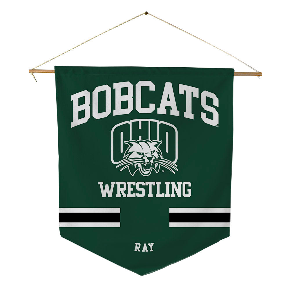 Ohio - NCAA Wrestling : Max Ray - Pennant - 18" x 21"-0