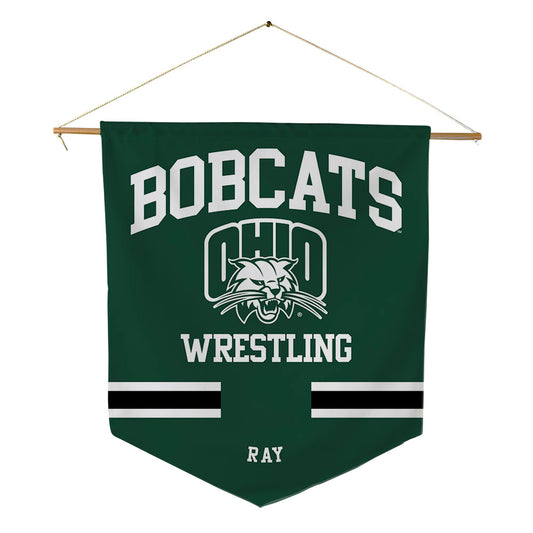 Ohio - NCAA Wrestling : Max Ray - Pennant - 18" x 21"-0