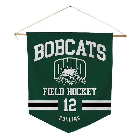 Ohio - NCAA Women's Field Hockey : Zoe Collins - Pennant - 18" x 21"-0