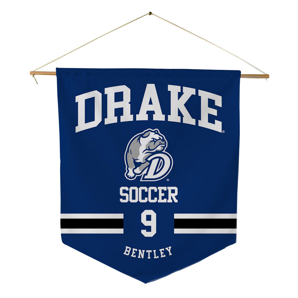 Drake - NCAA Women's Soccer : Maia Bentley - Pennant - 18" x 21"-0