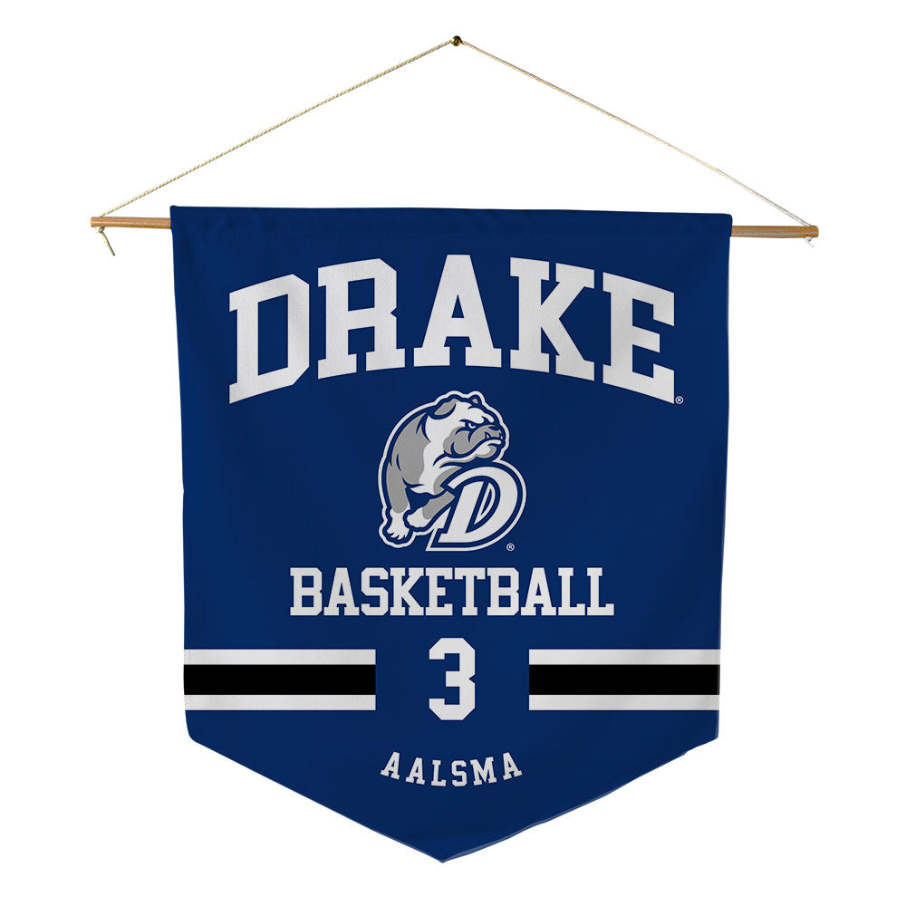 Drake - NCAA Women's Basketball : Abbie Aalsma - Pennant - 18" x 21"-0
