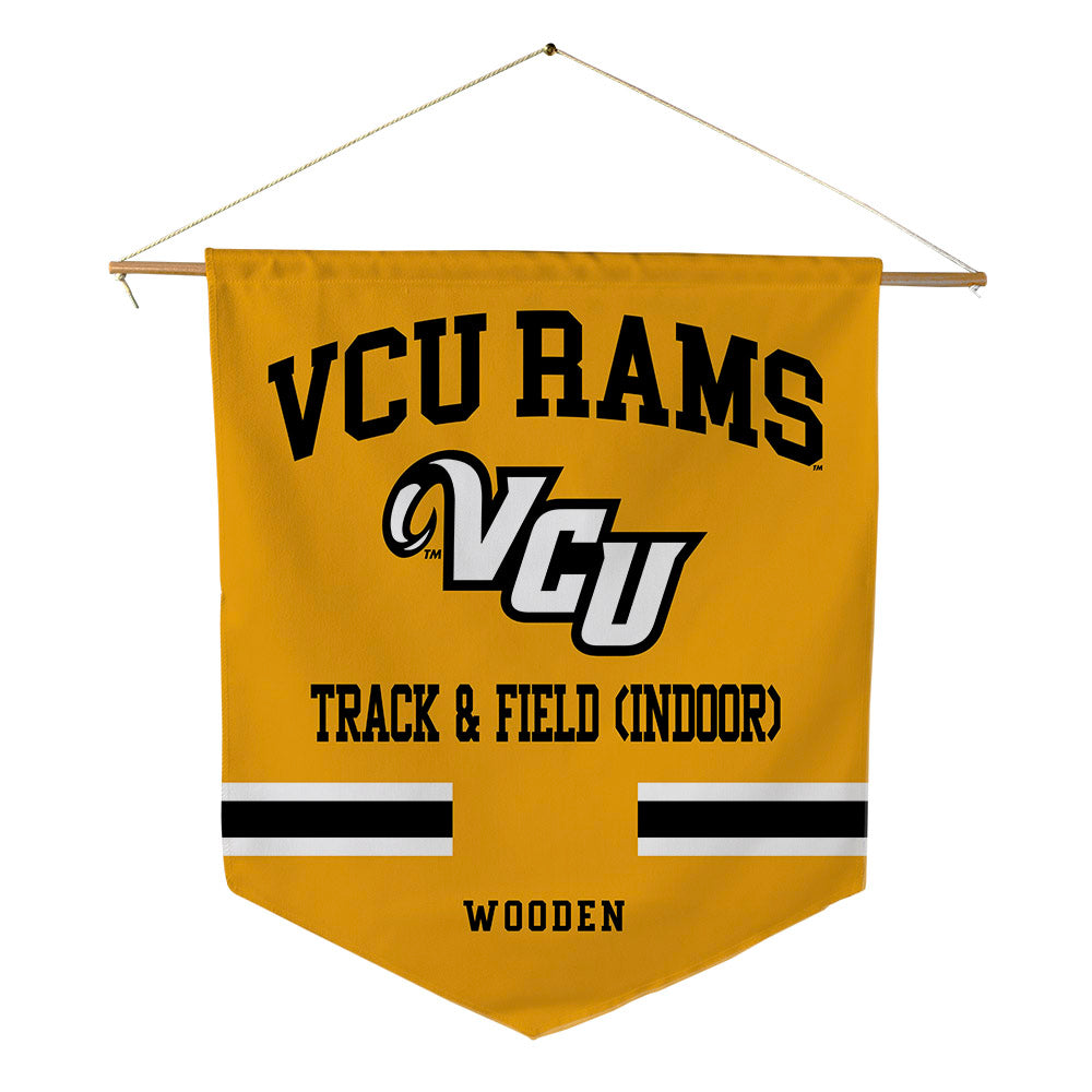 VCU - NCAA Women's Track & Field : Sanaa Wooden - Pennant - 18" x 21"-0