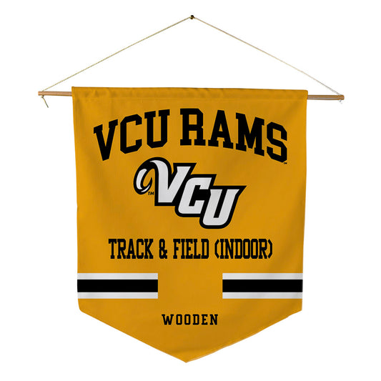 VCU - NCAA Women's Track & Field : Sanaa Wooden - Pennant - 18" x 21"-0