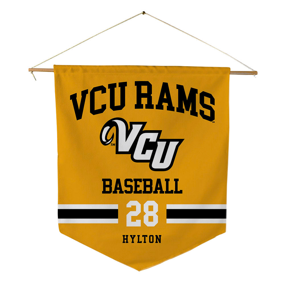 VCU - NCAA Baseball : Graham Hylton - Pennant - 18" x 21"-0