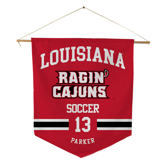 Louisiana - NCAA Women's Soccer : Lily Parker - Pennant - 18" x 21"-0