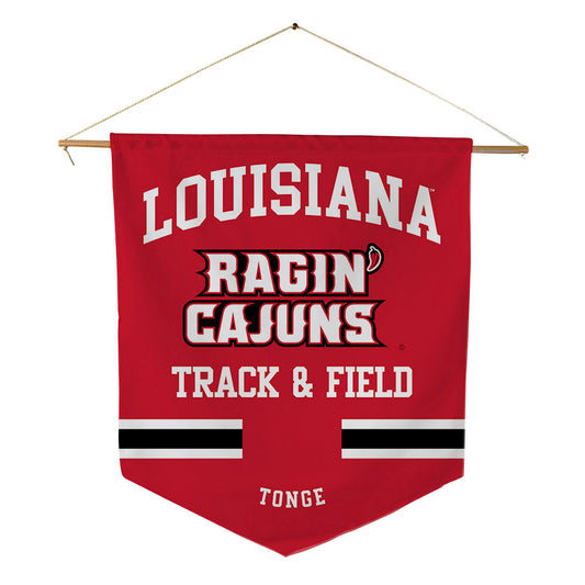 Louisiana - NCAA Women's Track & Field : Chaniqua Tonge - Pennant - 18" x 21"-0