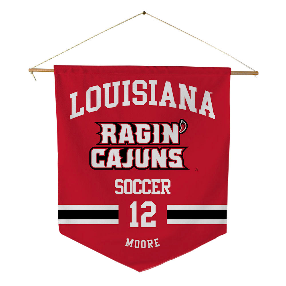 Louisiana - NCAA Women's Soccer : Sophia Moore - Pennant - 18" x 21"-0