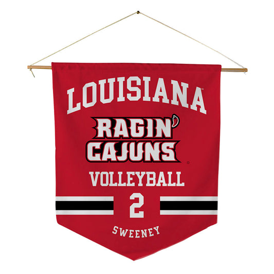 Louisiana - NCAA Women's Volleyball : Grace Sweeney - Pennant - 18" x 21"-0