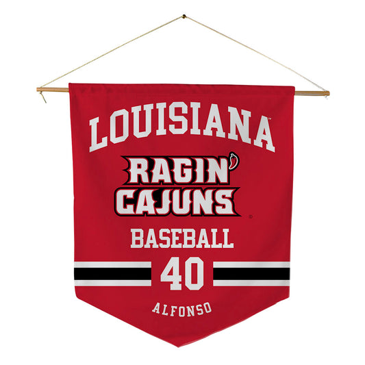 Louisiana - NCAA Baseball : Cowan Alfonso - Pennant - 18" x 21"-0