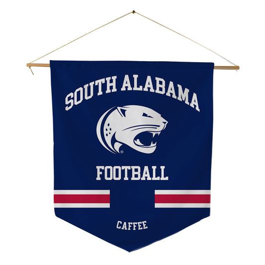 South Alabama - NCAA Football : Dashaun Caffee - Pennant - 18" x 21"-0