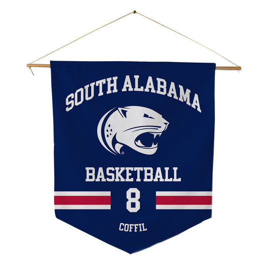 South Alabama - NCAA Women's Basketball : Terren Coffil - Pennant - 18" x 21"-0