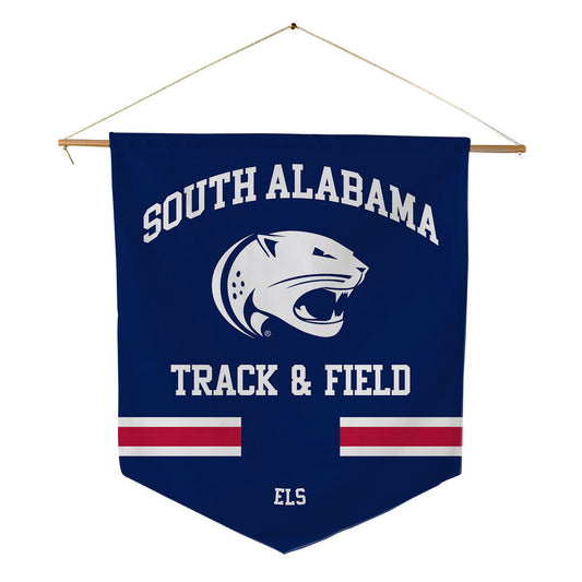 South Alabama - NCAA Women's Track & Field : Teneal Els - Pennant - 18" x 21"-0