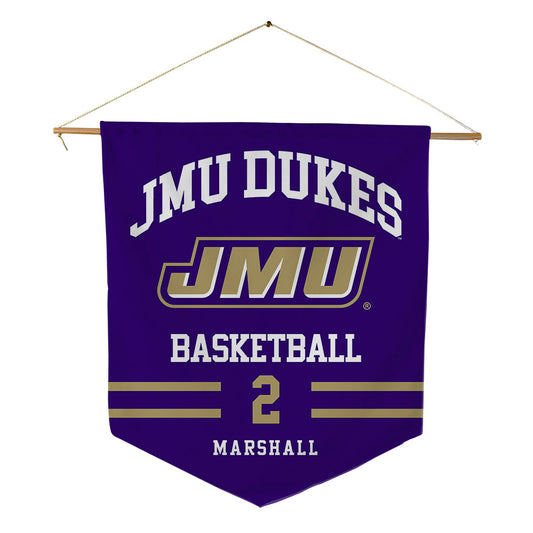 JMU - NCAA Women's Basketball : Kylie Marshall - Pennant - 18" x 21"-0
