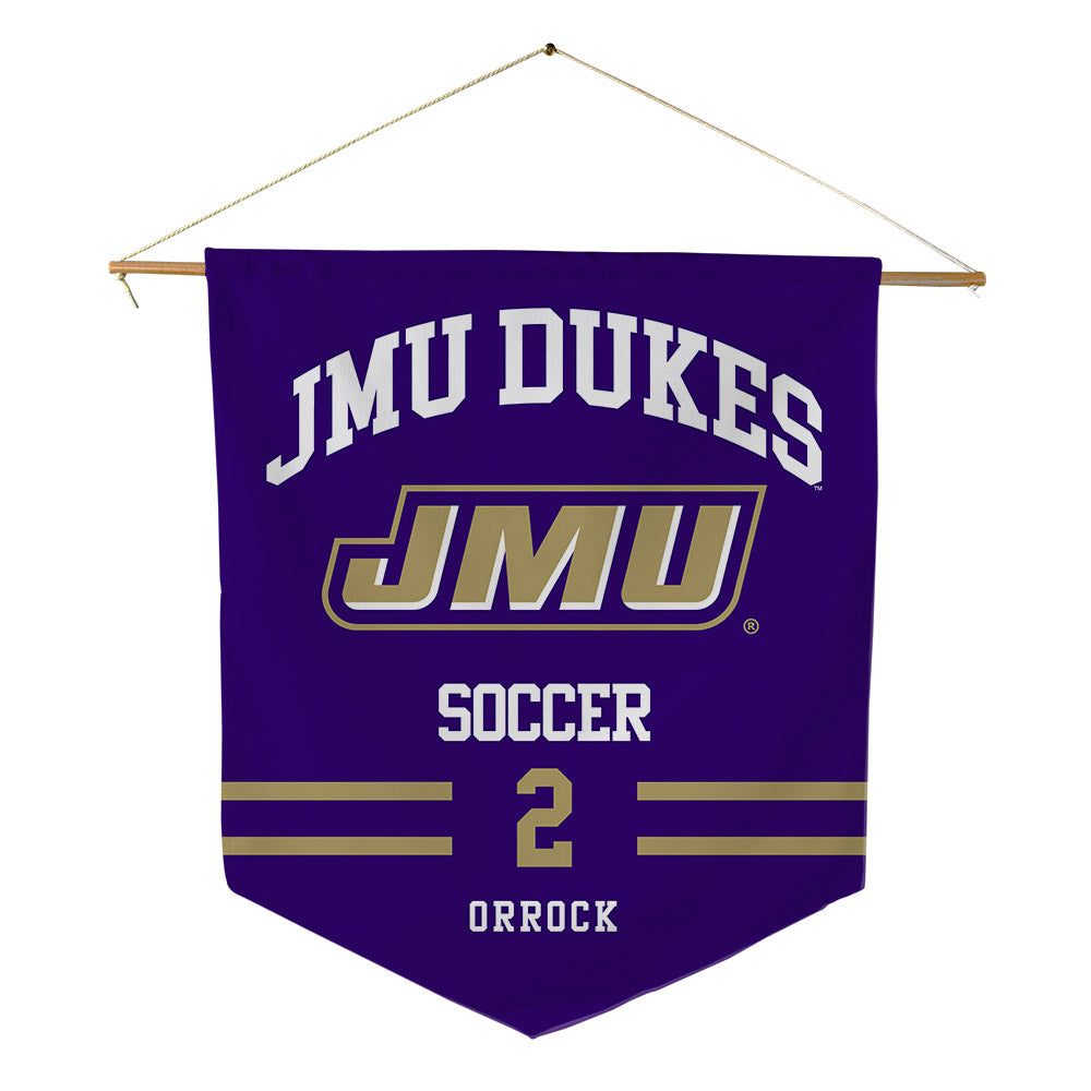 JMU - NCAA Women's Soccer : Audrey Orrock - Pennant - 18" x 21"-0