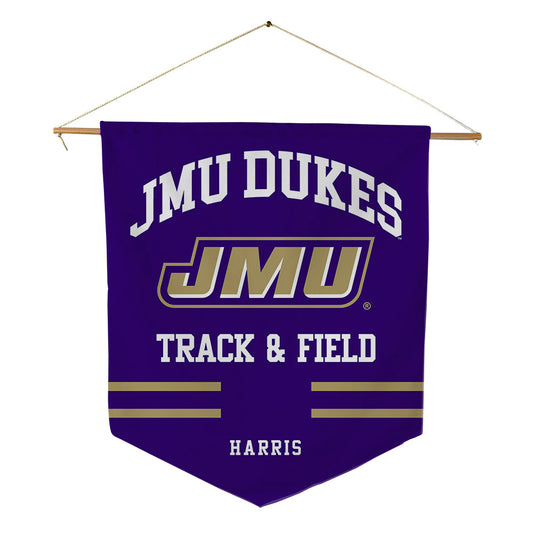 JMU - NCAA Women's Track & Field : Darian Harris - Pennant - 18" x 21"-0