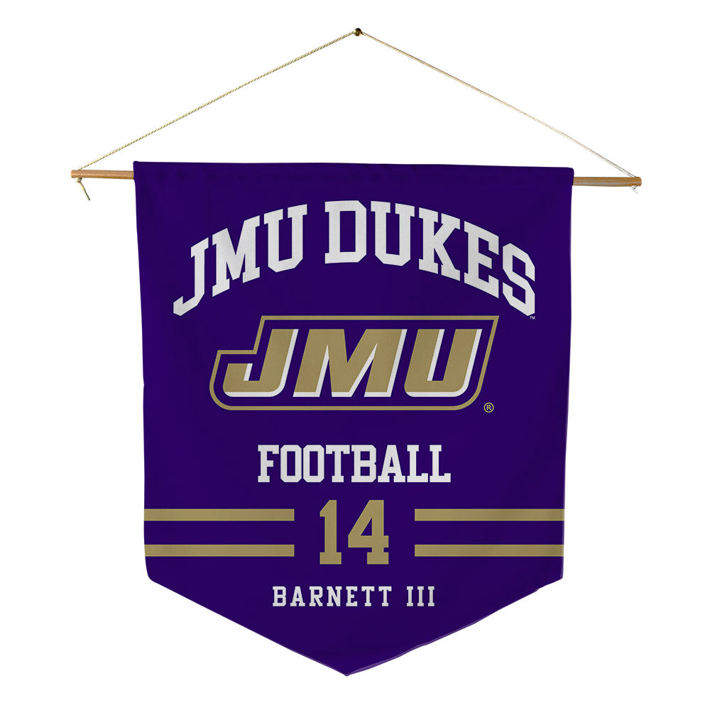 JMU - NCAA Football : Alonza Barnett III - Pennant - 18" x 21"-0