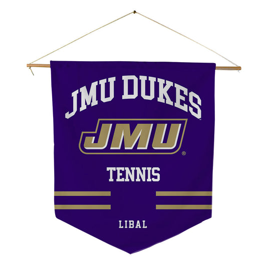 JMU - NCAA Men's Tennis : Gur Libal - Pennant - 18" x 21"-0