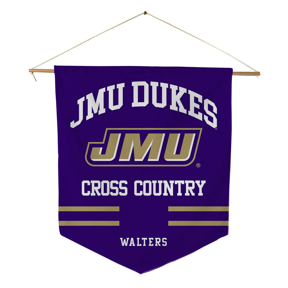 JMU - NCAA Women's Cross Country : Sidney Walters - Pennant - 18" x 21"-0