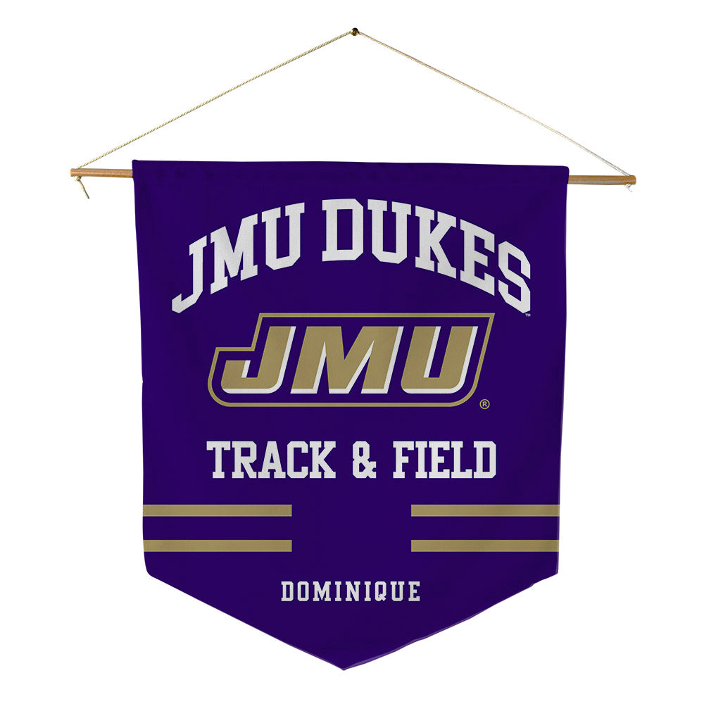 JMU - NCAA Women's Track & Field : Nina Dominique - Pennant - 18" x 21"-0