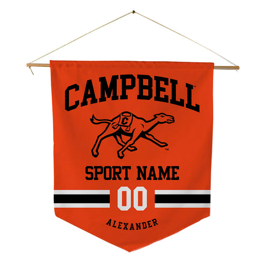 Campbell - NCAA Football : Markeece Alexander - Pennant - 18" x 21"-0
