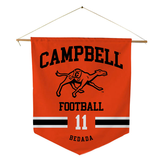 Campbell - NCAA Football : Ebenezer Bedada - Pennant - 18" x 21"-0