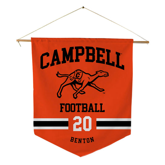 Campbell - NCAA Football : AJ Benton - Pennant - 18" x 21"-0