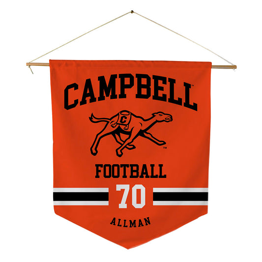 Campbell - NCAA Football : Ashton Allman - Pennant - 18" x 21"-0