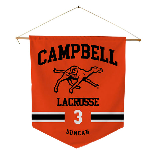 Campbell - NCAA Women's Lacrosse : McKenna Duncan - Pennant - 18" x 21"-0