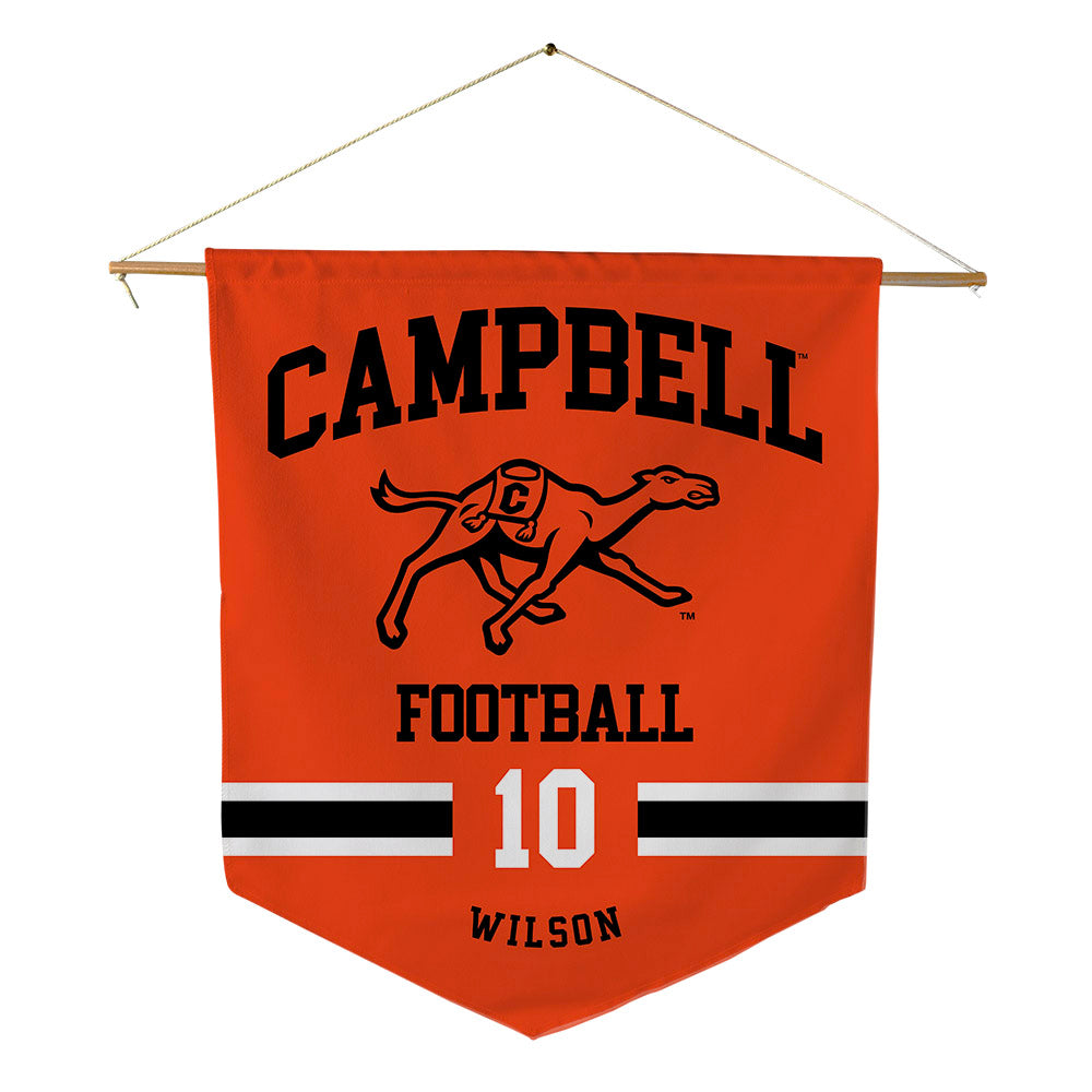 Campbell - NCAA Football : A’mari Wilson - Pennant - 18" x 21"-0