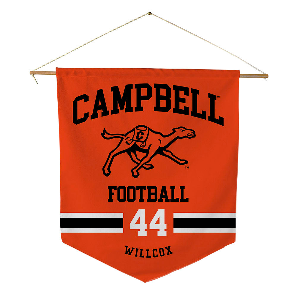 Campbell - NCAA Football : Ryder Willcox - Pennant - 18" x 21"-0
