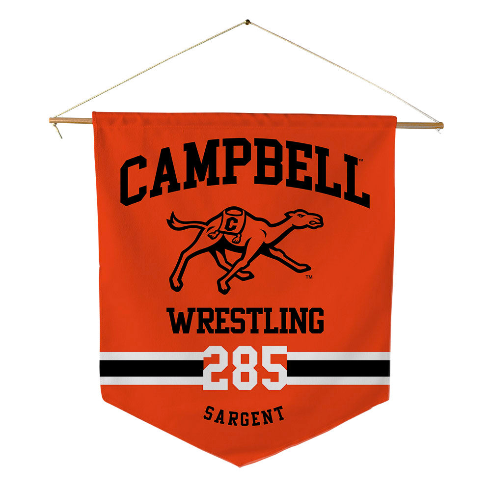 Campbell - NCAA Wrestling : Landon Sargent - Pennant - 18" x 21"-0