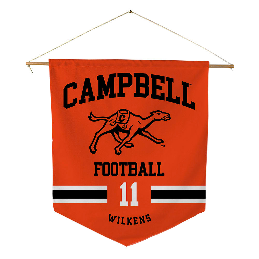 Campbell - NCAA Football : Chase Wilkens - Pennant - 18" x 21"-0