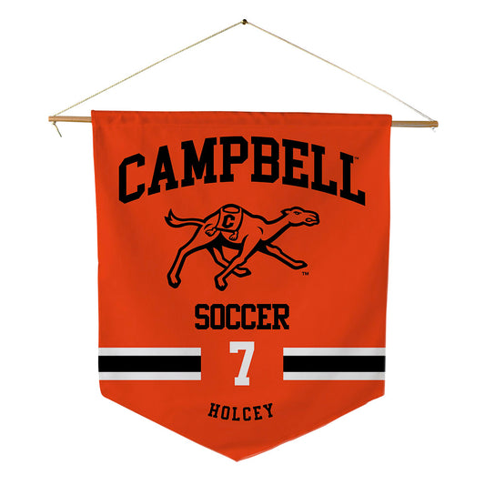 Campbell - NCAA Women's Soccer : Elise Holcey - Pennant - 18" x 21"-0