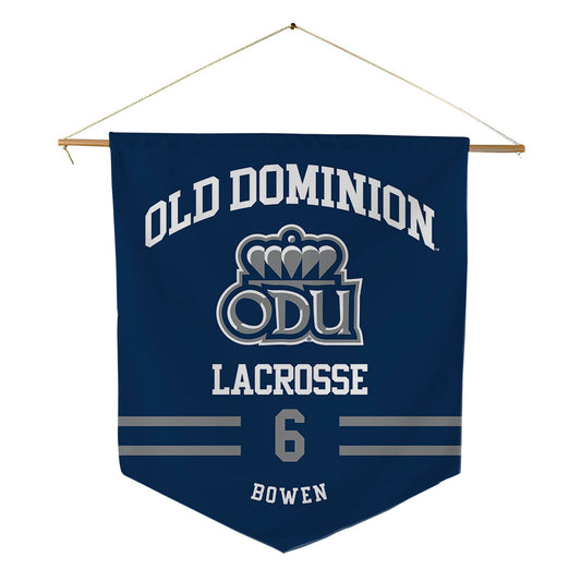 Old Dominion - NCAA Women's Lacrosse : Ella Bowen - Pennant - 18" x 21"-0