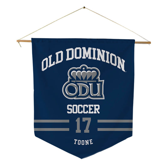 Old Dominion - NCAA Women's Soccer : Madison Toone - Pennant - 18" x 21"-0